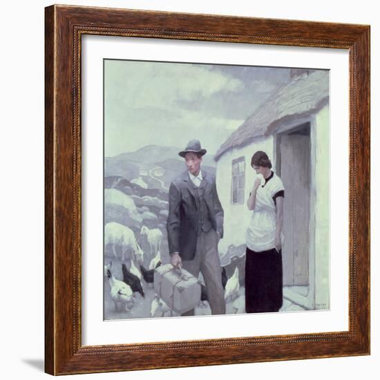 A Son of His Father-Newell Convers Wyeth-Framed Giclee Print