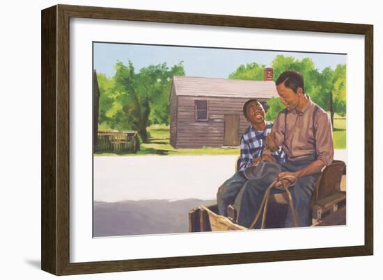 A Son's Comfort, 2003-Colin Bootman-Framed Giclee Print