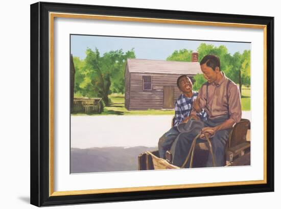 A Son's Comfort, 2003-Colin Bootman-Framed Giclee Print