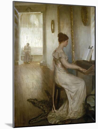 A Sonata of Beethoven, C1868-1918-Alfred Edward Emslie-Mounted Giclee Print