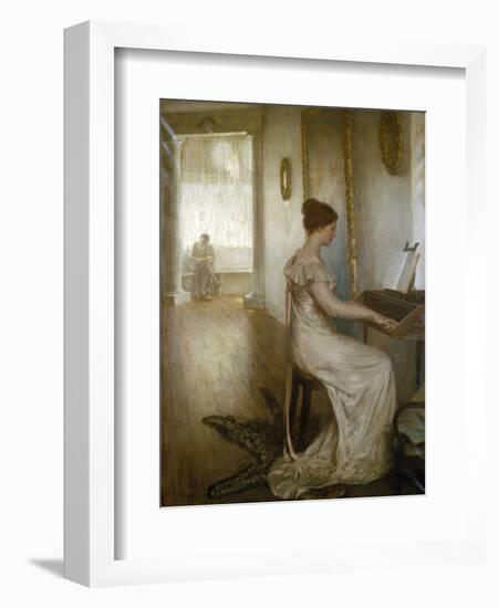 A Sonata of Beethoven, C1868-1918-Alfred Edward Emslie-Framed Giclee Print