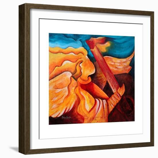 A song for Nicolette, 2001-Patricia Brintle-Framed Giclee Print