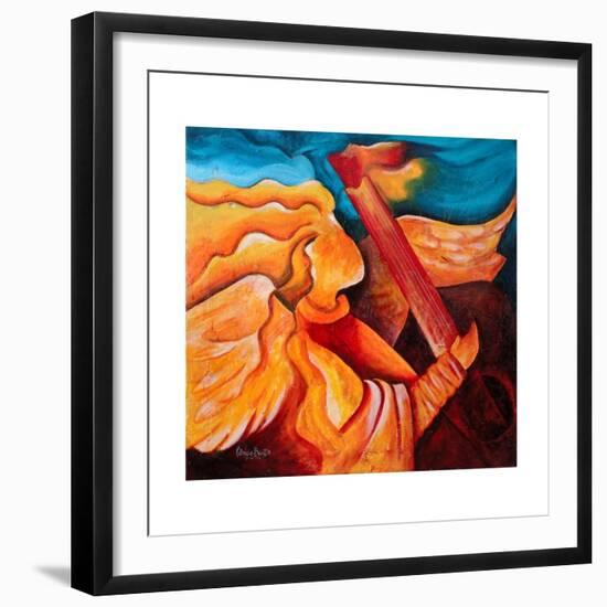 A song for Nicolette, 2001-Patricia Brintle-Framed Giclee Print