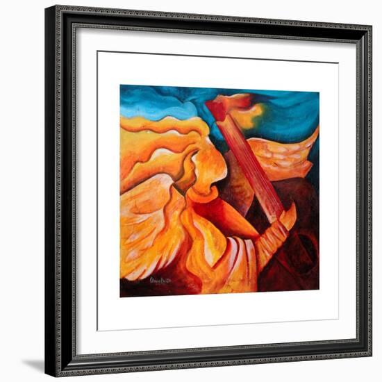 A song for Nicolette, 2001-Patricia Brintle-Framed Giclee Print