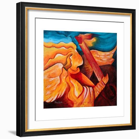 A song for Nicolette, 2001-Patricia Brintle-Framed Giclee Print