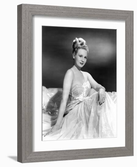 A Song Is Born, Virginia Mayo, 1948-null-Framed Photo