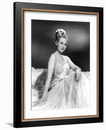 A Song Is Born, Virginia Mayo, 1948-null-Framed Photo