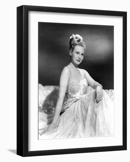 A Song Is Born, Virginia Mayo, 1948-null-Framed Photo