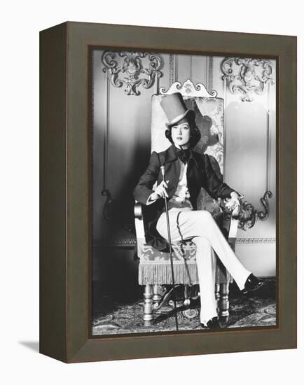 A Song to Remember, Merle Oberon as George Sand, 1945-null-Framed Stretched Canvas