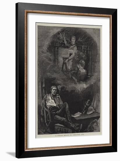 A Soudan Mirage on Christmas Eve-Arthur Hopkins-Framed Giclee Print