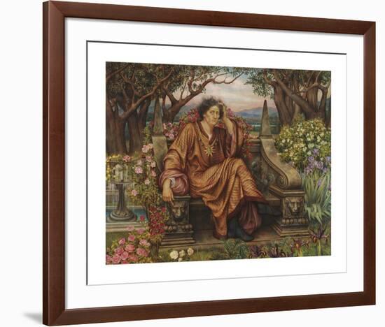 A Soul in Hell-Evelyn De Morgan-Framed Premium Giclee Print