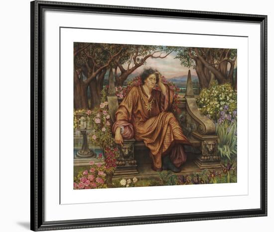 A Soul in Hell-Evelyn De Morgan-Framed Premium Giclee Print