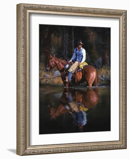 A Sound in the Timber-Jack Sorenson-Framed Art Print