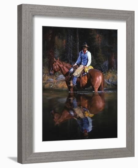 A Sound in the Timber-Jack Sorenson-Framed Art Print