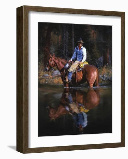 A Sound in the Timber-Jack Sorenson-Framed Art Print