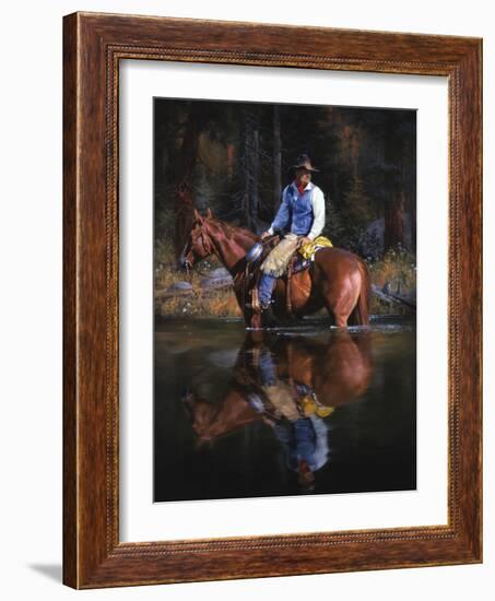 A Sound in the Timber-Jack Sorenson-Framed Art Print