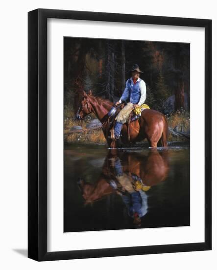 A Sound in the Timber-Jack Sorenson-Framed Art Print