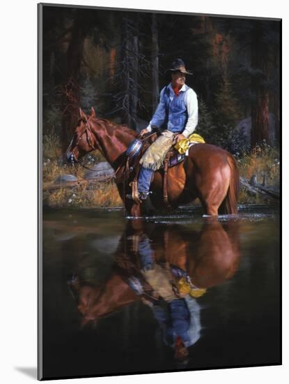 A Sound in the Timber-Jack Sorenson-Mounted Art Print