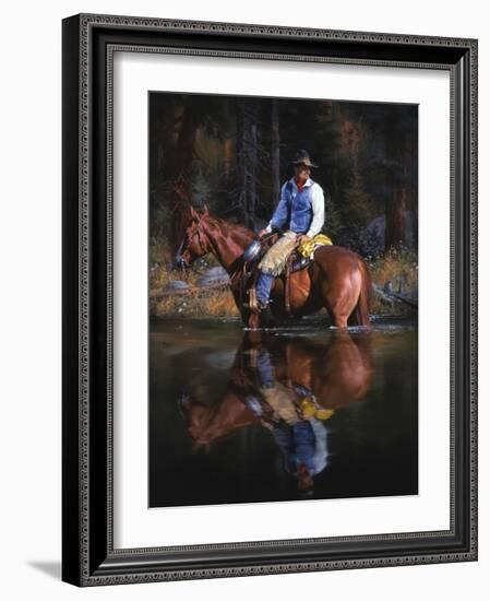 A Sound in the Timber-Jack Sorenson-Framed Art Print