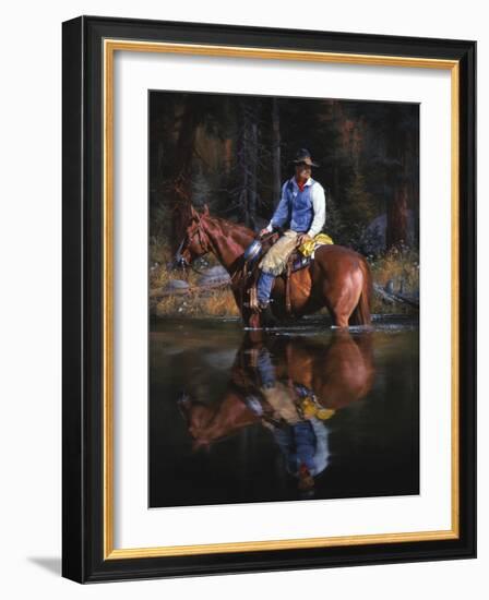 A Sound in the Timber-Jack Sorenson-Framed Art Print