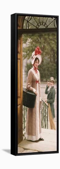 A Source of Admiration, 1904-Edmund Blair Leighton-Framed Premier Image Canvas