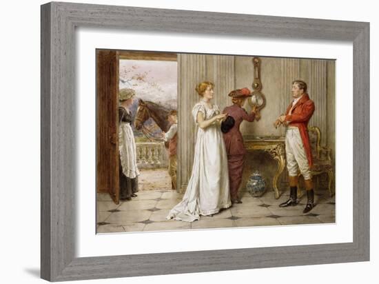A Southerly Wind and a Cloudy Sky-George Goodwin Kilburne-Framed Giclee Print