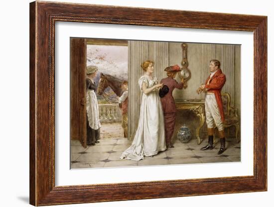 A Southerly Wind and a Cloudy Sky-George Goodwin Kilburne-Framed Giclee Print