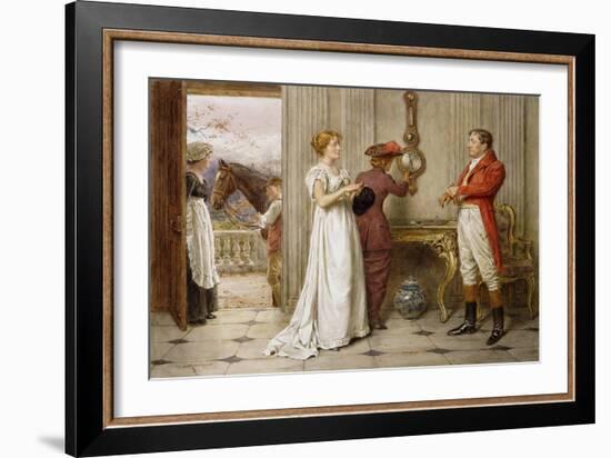 A Southerly Wind and a Cloudy Sky-George Goodwin Kilburne-Framed Giclee Print