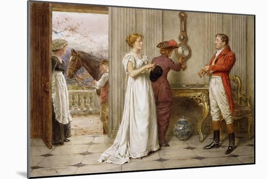 A Southerly Wind and a Cloudy Sky-George Goodwin Kilburne-Mounted Giclee Print
