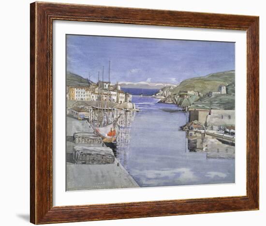 A Southern Port-Charles Rennie Mackintosh-Framed Giclee Print