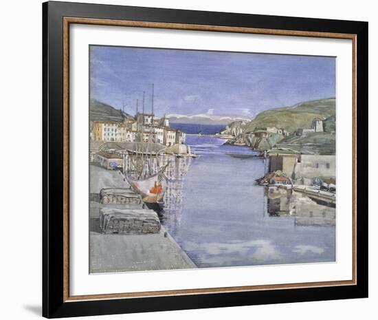 A Southern Port-Charles Rennie Mackintosh-Framed Giclee Print