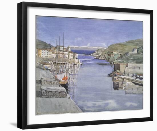 A Southern Port-Charles Rennie Mackintosh-Framed Giclee Print