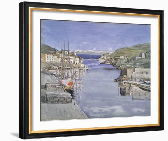 A Southern Port-Charles Rennie Mackintosh-Framed Giclee Print