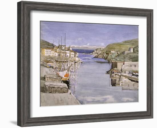 A Southern Port-Charles Rennie Mackintosh-Framed Giclee Print