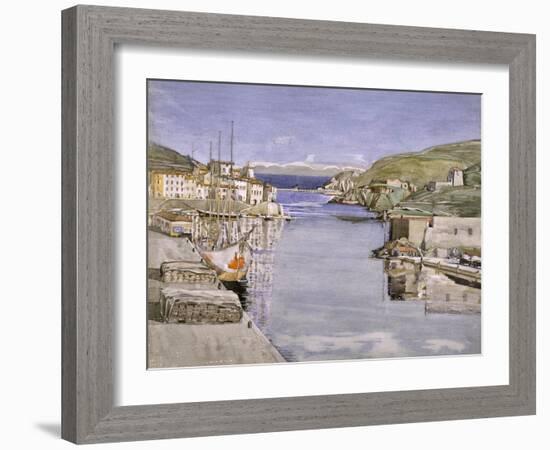 A Southern Port-Charles Rennie Mackintosh-Framed Giclee Print