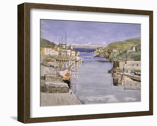 A Southern Port-Charles Rennie Mackintosh-Framed Giclee Print