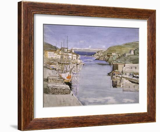 A Southern Port-Charles Rennie Mackintosh-Framed Giclee Print