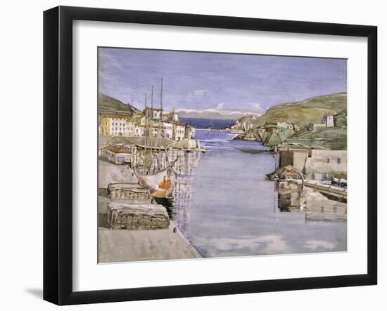 A Southern Port-Charles Rennie Mackintosh-Framed Giclee Print