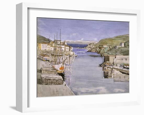 A Southern Port-Charles Rennie Mackintosh-Framed Giclee Print