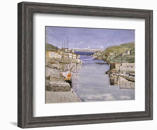 A Southern Port-Charles Rennie Mackintosh-Framed Giclee Print