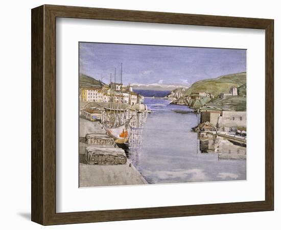 A Southern Port-Charles Rennie Mackintosh-Framed Giclee Print