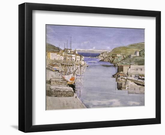 A Southern Port-Charles Rennie Mackintosh-Framed Giclee Print