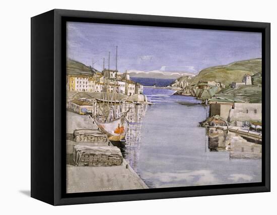 A Southern Port-Charles Rennie Mackintosh-Framed Premier Image Canvas