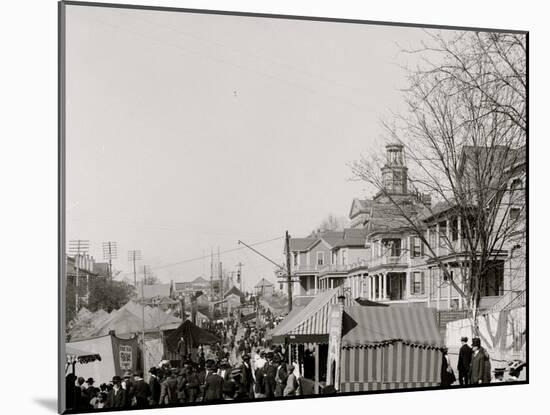 A Southern Street Fair, Vicksburg, Miss.-null-Mounted Photo