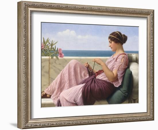 A Souvenir, 1920-John William Godward-Framed Giclee Print