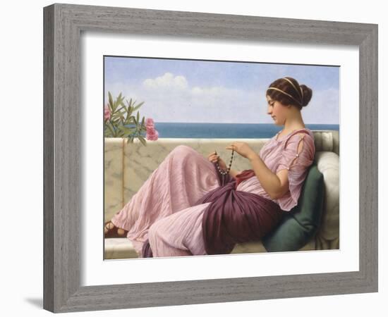 A Souvenir, 1920-John William Godward-Framed Giclee Print