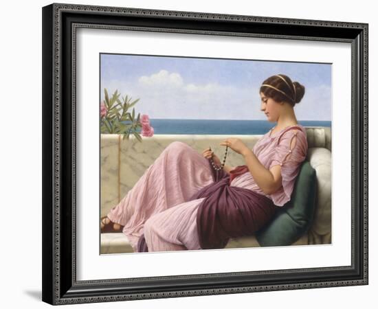 A Souvenir, 1920-John William Godward-Framed Giclee Print