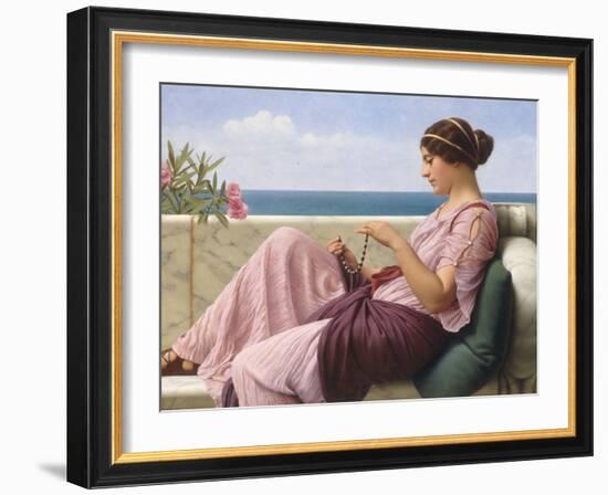 A Souvenir, 1920-John William Godward-Framed Giclee Print