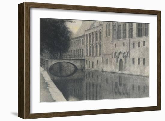 A Souvenir of Flanders (A Canal) 1904-Fernand Khnopff-Framed Giclee Print