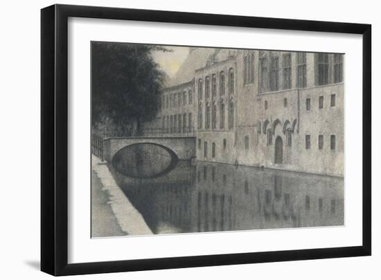 A Souvenir of Flanders (A Canal) 1904-Fernand Khnopff-Framed Giclee Print